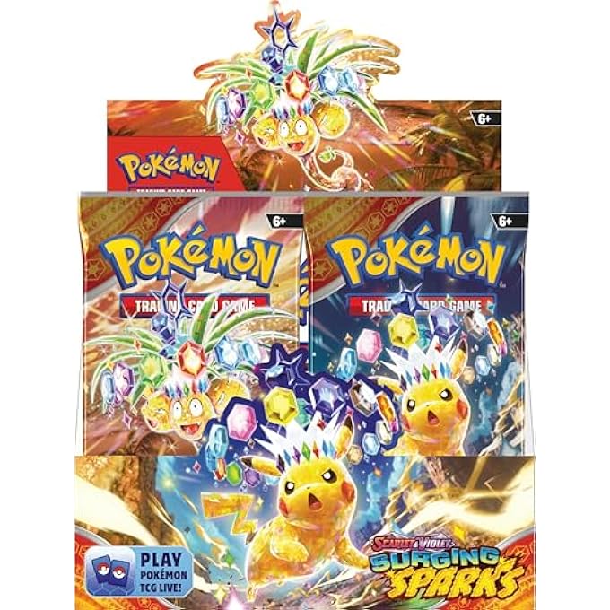rayihni POKEMON TCG: SCARLET & VIOLET - SURGING SPARKS BOOSTER DISPLAY BOX - Image 2